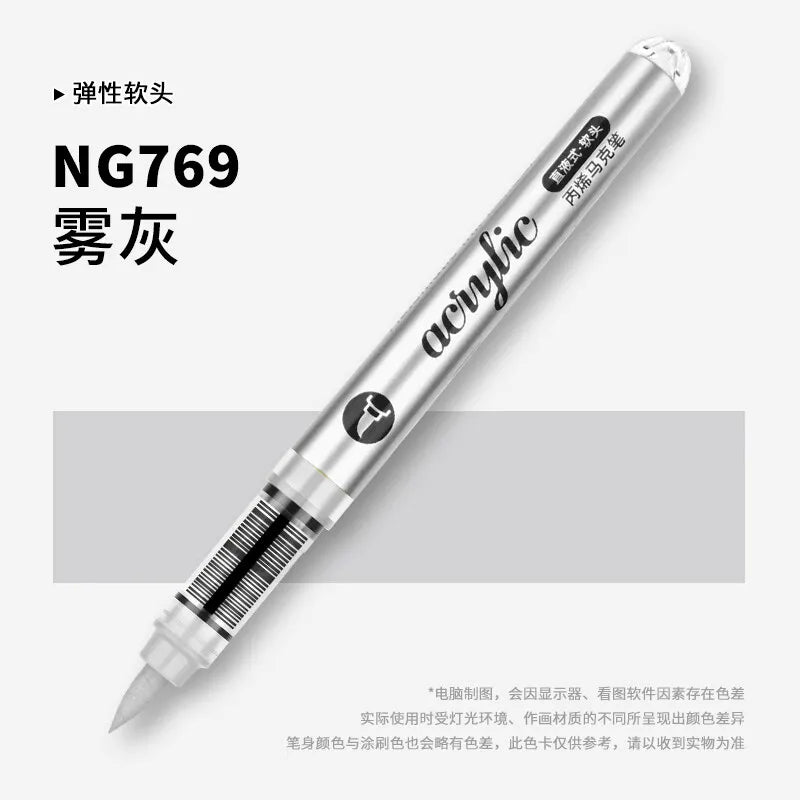 1 PC 120 Colors Acrylic Paint Marker Pens Professional Drawing Pens for Graffiti Manga School Aesthetic Stationery Art Supplies