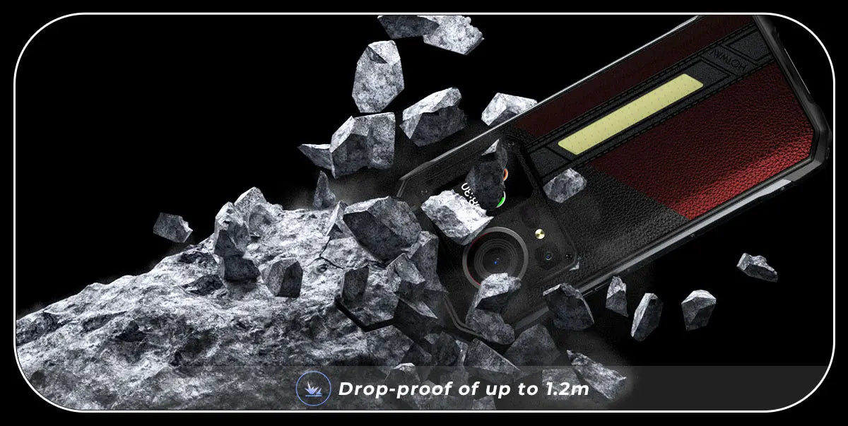 [Ship from DE] HOTWAV Hyper 7 Pro 5G Rugged Phone 200MP Android 14 6.6'' 120Hz Smartphone 36(16+20)GB 256GB 10800mAh Cell Phone