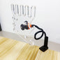 Universal Articulated Ventilator Adjustable Anesthesia Breathing Circuit Holder with Rotational Swivel & Threaded Tube Support