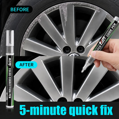 KJM Car Chrome Plating Repair Pen Metal Scratch Touch Up Paint Wheel Trim Rust Scratches Restoring Maintenance Pen