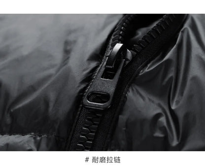 2025 Winter Hooded Men's 90% White Duck Down coat fashion warm Down Jackets casual winter Men thicken winter Jacket size M-4XL