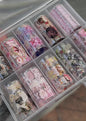 10Rolls Plaid Thousand-Bird Bow  Stars Nail Foils Transfer Paper  Nail Art Stickers  Manicure Set Decal  Nails Decoration