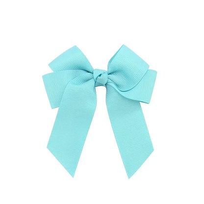1pcs 3.6'' Solid Color Bowknot Hair Clips For Baby Girls Classic Bows Hairpins Cute Barrettes Headwear Kids Hair Accessories