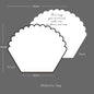 Valentine'S Day Aesthetics Wave Border Flower Wrapping Paper Art Dopamine Butterfly Bouquet Korean Wrapping Paper For Flowers