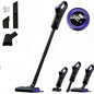 2-in-1Electric Vacuum Cleaner Portable Handheld Carpet Floor Cleaning Machine Wireless Cordless Electric Mop Rechargeable Floor Mopping Wet & Dry Home Cleaner