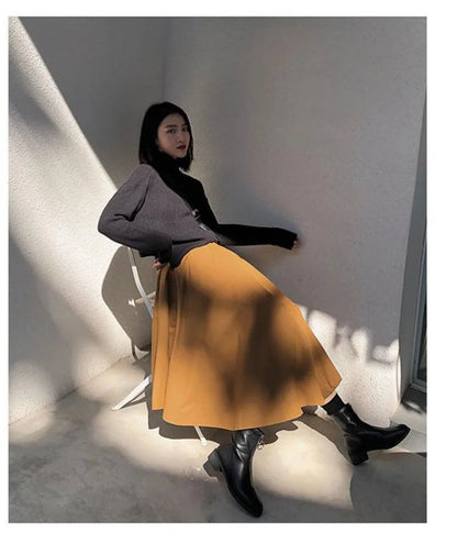 Women Skirts Gothic Irregular Skirts Pants Women High Waist White Black Long Skirts Female Pleated Skirts Culottes Women Clothes