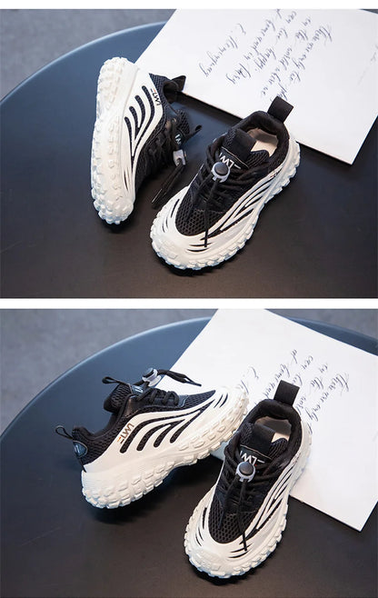 JIMITU Children Sneakers Breathable Mesh Kids Girls And Boys Casual Shoes Rubber Sole Summer Autumn Toddlers Tennis 3-6y