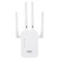 1200Mbps WiFi Repeater Signal Amplifier Dual Band 2.4G 5G WI-FI Signal Booster Long Range WIFI Network Extender for Home Office
