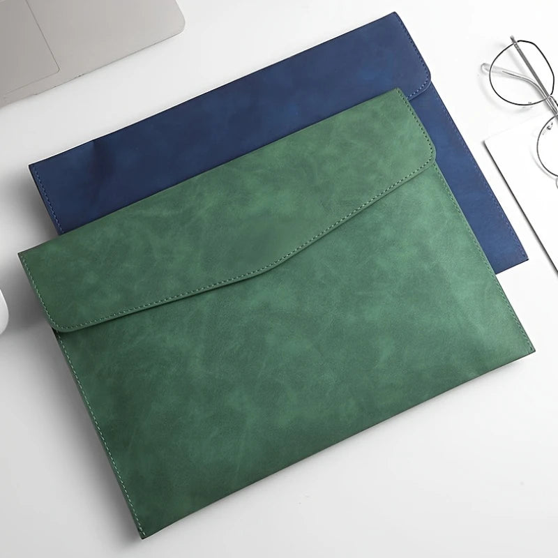 A4 File Storage Bag Simple File Folders Business Office School File Organizer Bags Laptop Sleeve