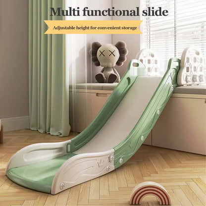 Foldable Kids Slide Adjustable Climbing Slide for Bed Sofa Stair Kids Toddler Slide Climber Toy Playground Playset Indoor