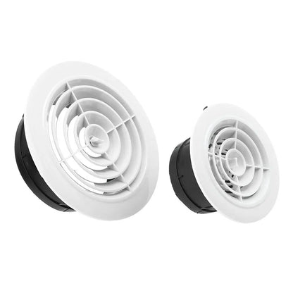 100/150mm Various Shapes Air Vent Extract Valve Grille Air Circulation Vents Cover Round Ducting Ventilation Cover Accessories