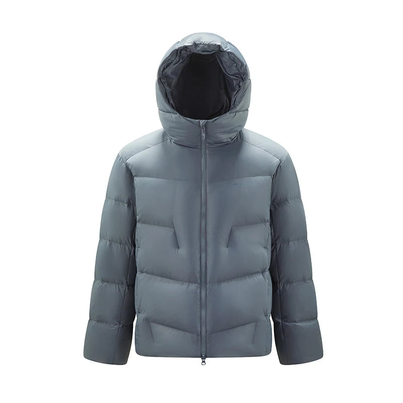 Semir Down Jacket Men Loose Hooded Puffer Three-Resistant Outerwear Heat-Generating Anti-Static 2026 New Winter Men's Wear