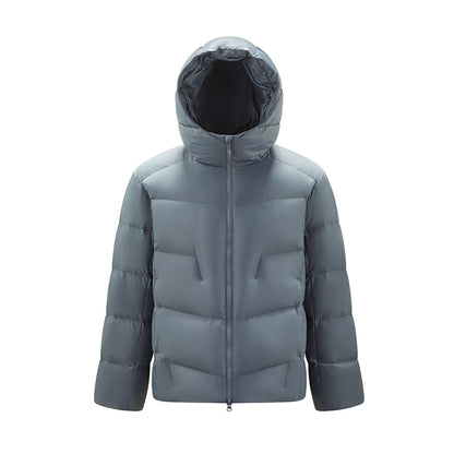 Semir Down Jacket Men Loose Hooded Puffer Three-Resistant Outerwear Heat-Generating Anti-Static 2026 New Winter Men's Wear