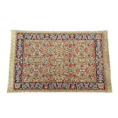 Turkish Style Miniature Weaving Rug Playing House Floor Coverings Dollhouse Carpet  1:12 Scale Doll Accessories