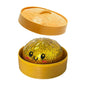 Colorful Dumpling Squishes Stress Balls Fidget Sensory Toys Simulation Food Squishies Bun with Steamer Squeeze Dough Ball Gifts