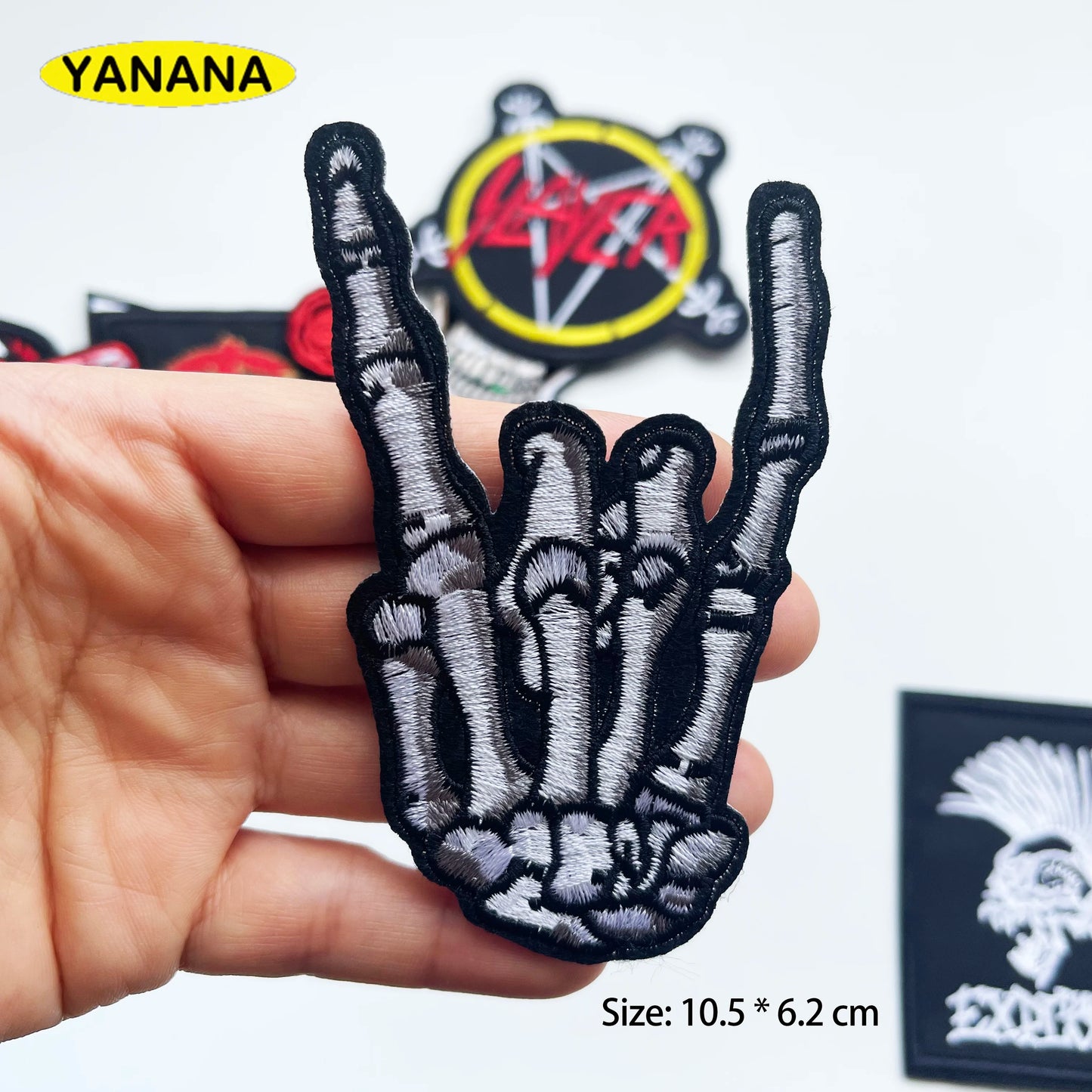 Heavy Metal MUSIC Iron On Patches Cloth BAND ROCK patch Mend Decorate Clothes Apparel Sewing Decoration Applique Badges