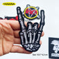 Heavy Metal MUSIC Iron On Patches Cloth BAND ROCK patch Mend Decorate Clothes Apparel Sewing Decoration Applique Badges