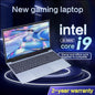 2026 Brand New Intel I9-9900 15.6 Inch Backlit Fingerprint Unlock Laptop Windows 11 Office Study Notebook Gaming Computer PC