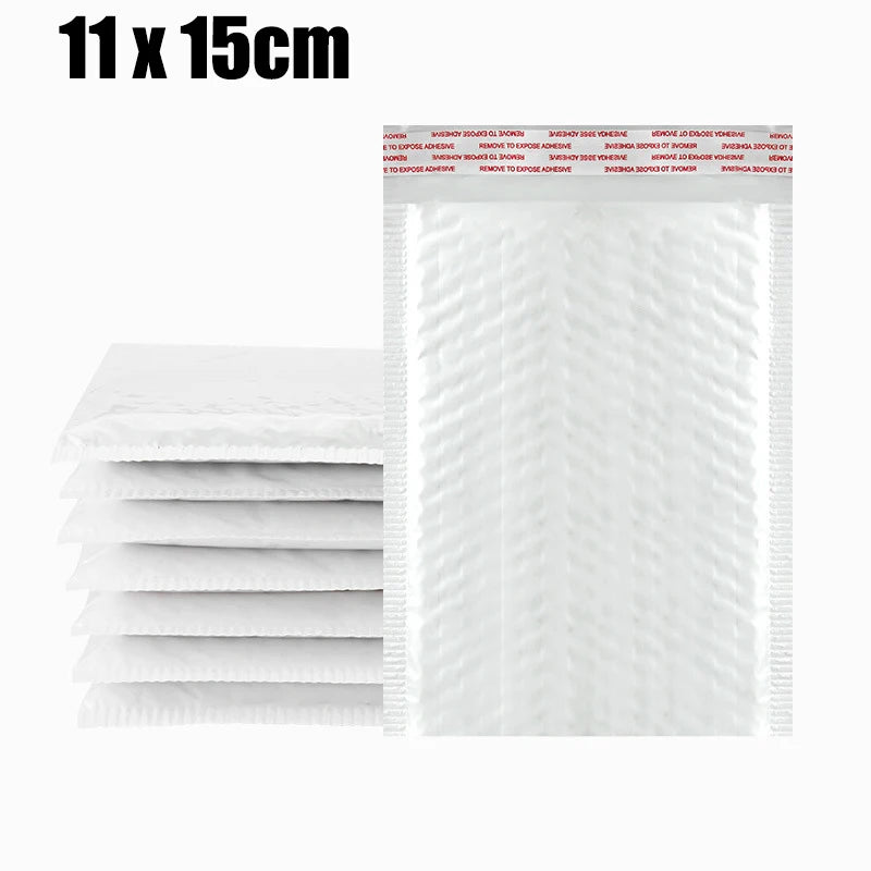 Universal Shipping Bags White Foam Envelope Adhesive Mailing Waterproof Bag Padded Envelopes for Magazine Lined Bubble Mailer