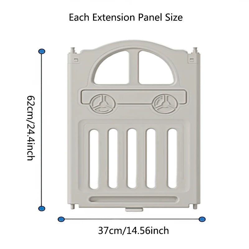 UBRAVOO 2&4 Panels accessories for the EDP001 14-Panels Foldable Baby Playpen