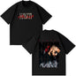 Rapper Niro OX7 Album T-shirt Men Women Clothes Hip Hop Fashion Pop Music T-shirts Male Casual Cotton Vintage T Shirt Streetwear