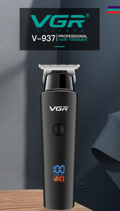 VGR Hair Cutting Electric Hair Clipper Beard Hair Trimmer Haircut Machine Professional Cordless Barber Trimmer for Men V-937