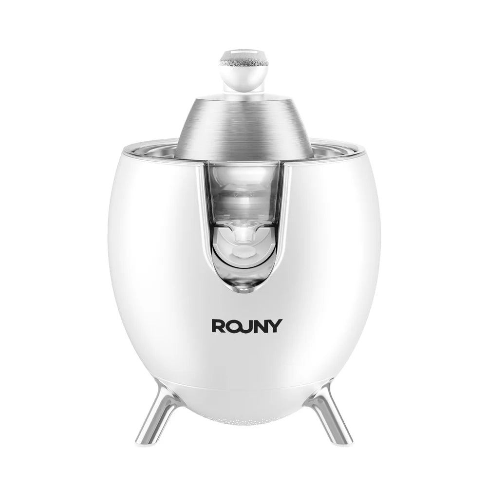 ROUNY Electric Citrus Juicer, Orange and Lemon Press with Stainless Steel Spout, BPA-Free Parts and Easy-Clean Design