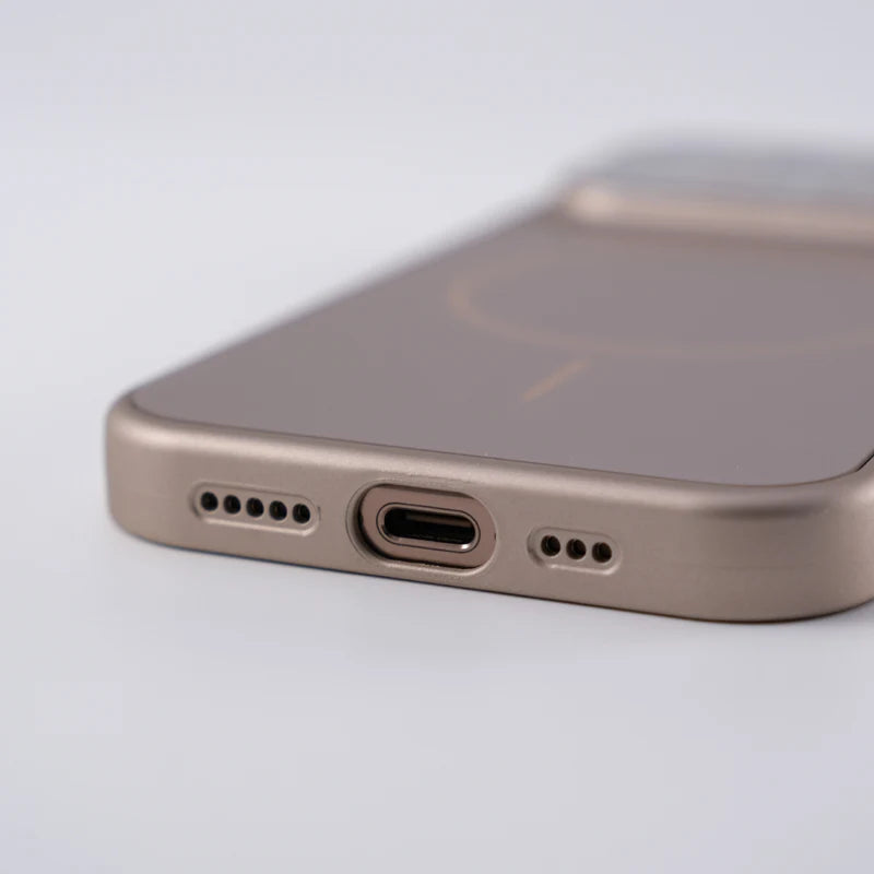 Frosted Camera Lens Protection For MagSafe Phone Case For iPhone 17 17Pro Max 16 15 14 13 Matte Wireless Charging Magnetic Cover