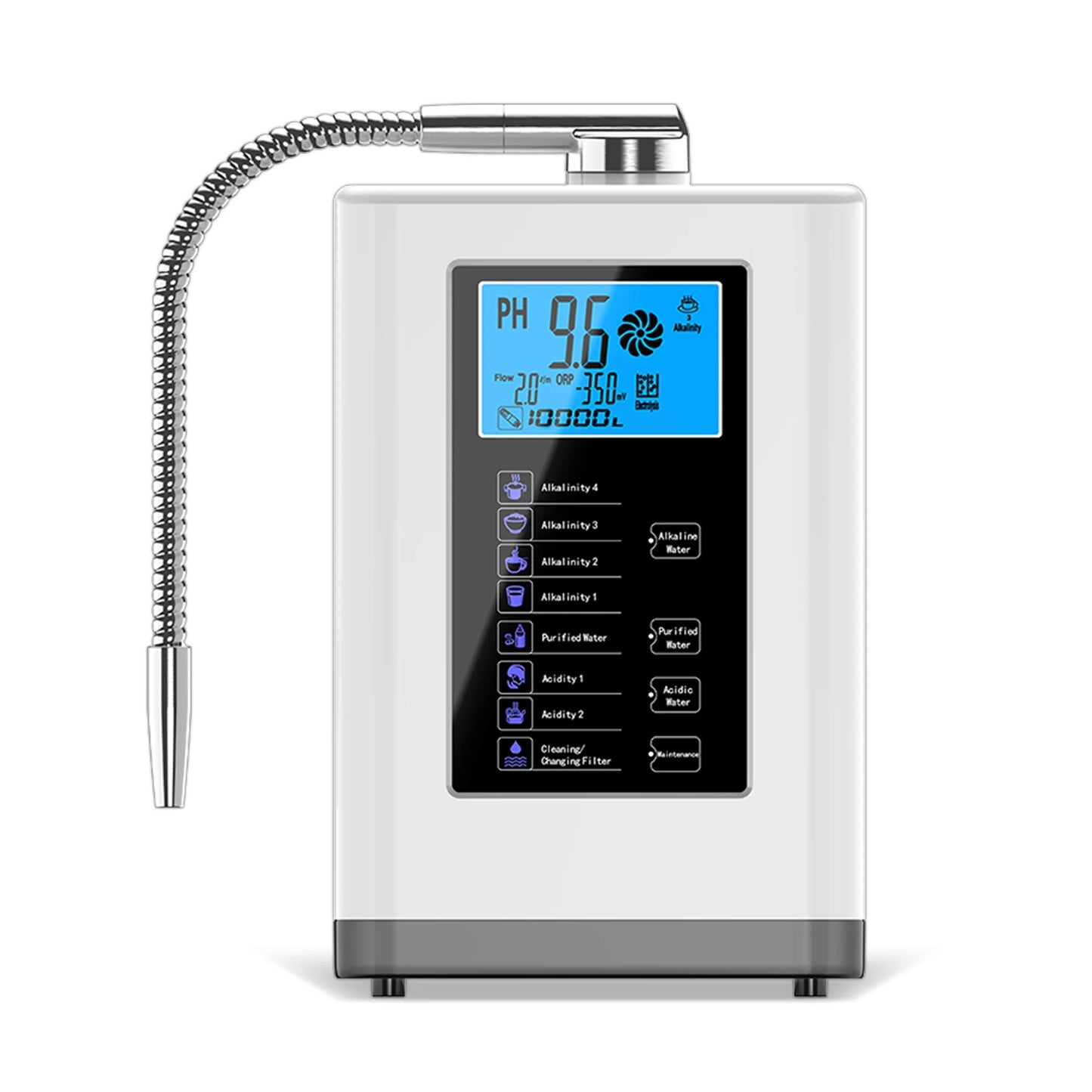 Alkaline Water Machine Ionizers PH Water Device Alkaline Water Dispenser 5 Plate Platinum Coating Alkaline Water Ioniser Machine