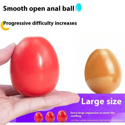Noctilucent Anal Beads Anal Sex Toys Butt Plug Vaginal Balls Anal Stimulating Massager Sm Oviposition Trainer Sex Products
