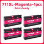 Compatible Ink Cartridge For HP 711 711XL For HP711 Replacement Ink Cartridge For HP DesignJet T520 T120 T530 T130Inkjet Printer