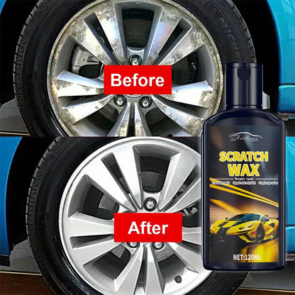 Car Wheel Repair Agent, Alloy Wheel Scratch Repair Paste, Car Maintenance Polishing Paste for Rust and Scale Removal