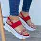 2025 Summer Sandals for Women Fashion Platform Sandals Wedge  Casual Shoes Lightweight Heeled Sandalias Mujer Flip Flops Zapatos