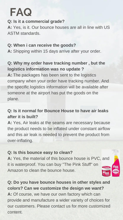Customization White Bounce House Inflatable Bouncing House Bouncy Castle Combo With Slide And Ball Pit For Kids Birthday/Event