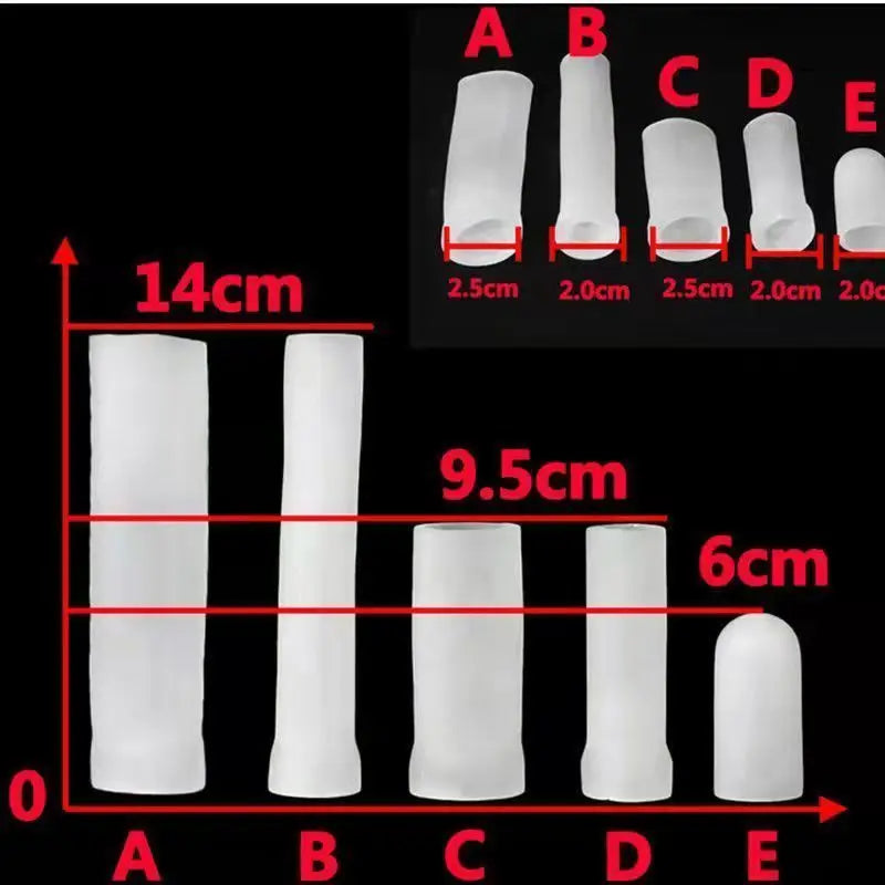 Accessories for Penis Pump Male Masturbators Sleeve Replacement Glans Protector for Penile Extender Stretcher Clamping Kit