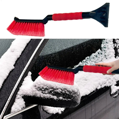 2 in 1 Car Snow Brush and Ice Scraper Car Scraper Snow Brush Ergonomic Foam Grip Window Ice Scraper Snow Cleaner For Car SUV
