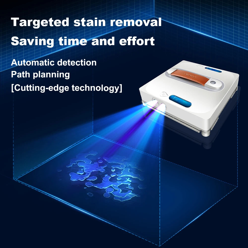 Robot Window Cleaner Liectroux S11,9000Pa Strong Suction, 4-Way Water Spray, Floating Scraping Tech, Smart Memory,APP Control