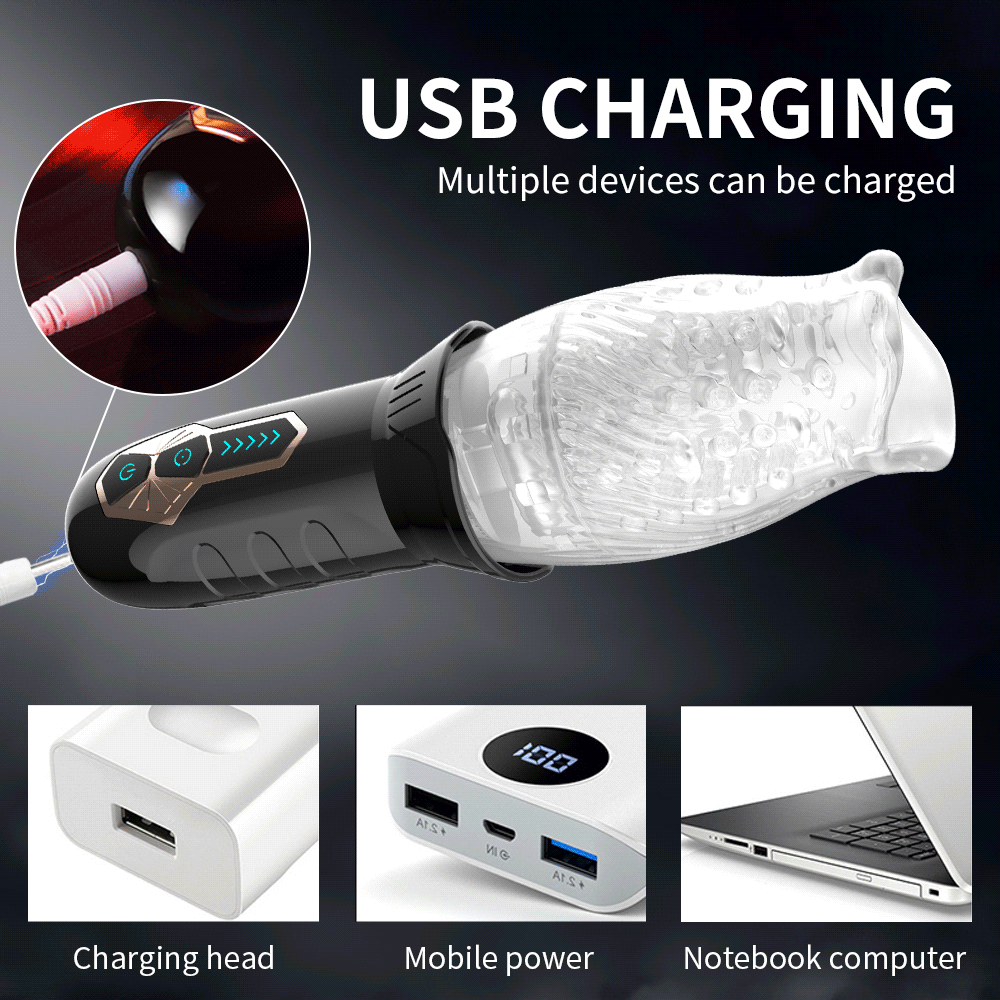 Automatic Rotating Masturbator Cup Glans Trainer Vagina Penis Pump Sleeve Delay Ejaculation Vibrator For Mens Adult Toys Male