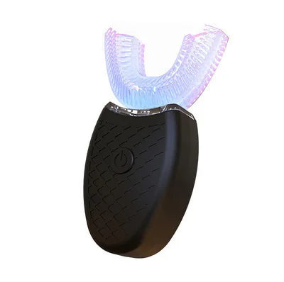 Intelligent U-Type Toothbrush 360 Degrees Sonic Electric Automatic with USB Charge Waterproof Silicon Head for Oral Care
