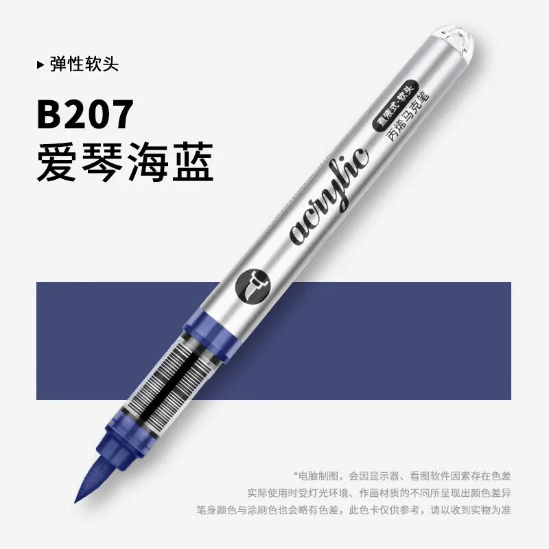 1 PC 120 Colors Acrylic Paint Marker Pens Professional Drawing Pens for Graffiti Manga School Aesthetic Stationery Art Supplies