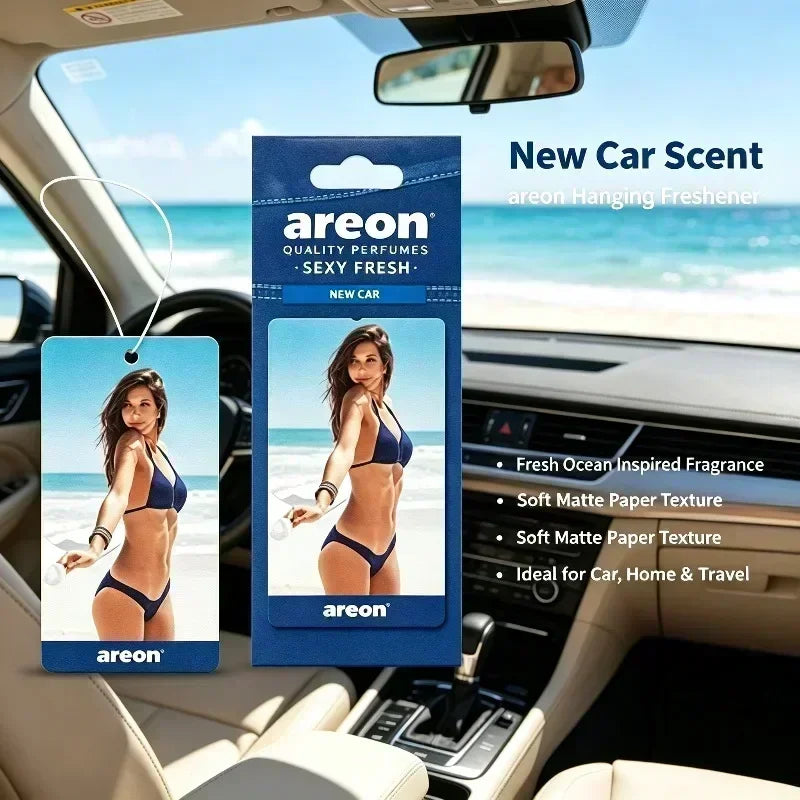 Girl Poster Car Air Freshener 6 Styles 20‑120 Pack Hanging Scent Paper Cards For Auto Closet Home Decor