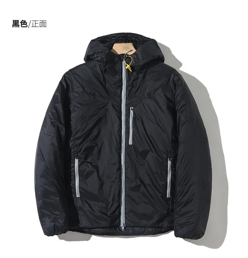 Windproof & Waterproof Winter Jacket  2025 Lightweight Abrasion-Resistant Parka with Hood Unisex Thermal Coat