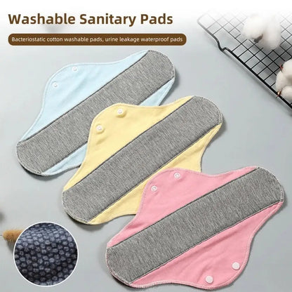 Reusable Adult Diaper Cotton Washable Panties Panty Liners Elderly Prevent Urine Leakage Feminine Hygiene Pad Period