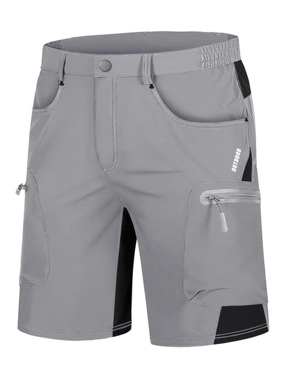 TACVASEN Men's Lightweight Shorts Outdoors Hiking Fishing Short Pants with Multiple Pockets Quick Dry Summer Work Cargo Shorts