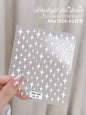 1PCS Laser Starburst Star Adhesive Nail Sticker 3D Nail Art Decoration Flashing Silver Flame Butterfly Nail Decal Press on Nails