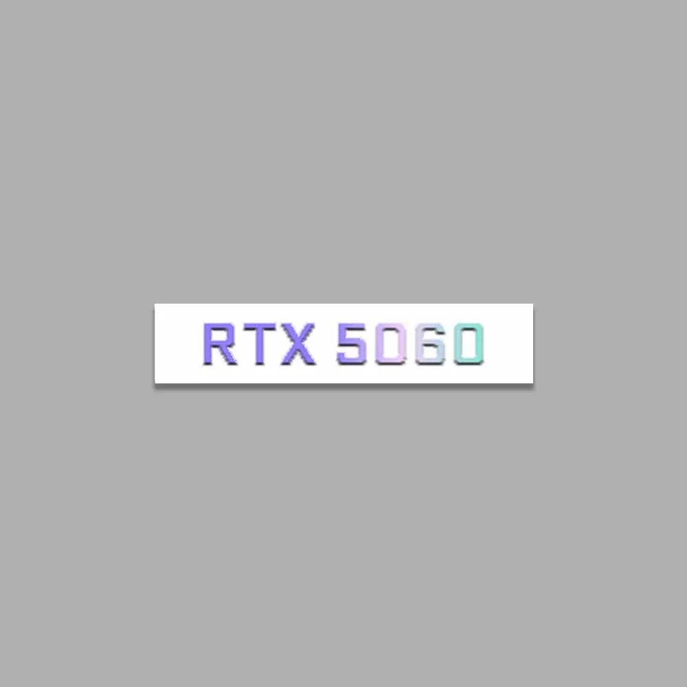 White VGA ARGB Lighting Panel for AORUS GEFORCE GTX ROG TUF Gaming 5060 5070ti 5080 5090 RX9070/9060XT Faith Lamp AURA SYNC