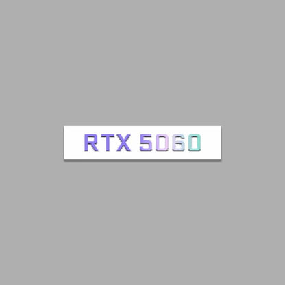 White VGA ARGB Lighting Panel for AORUS GEFORCE GTX ROG TUF Gaming 5060 5070ti 5080 5090 RX9070/9060XT Faith Lamp AURA SYNC