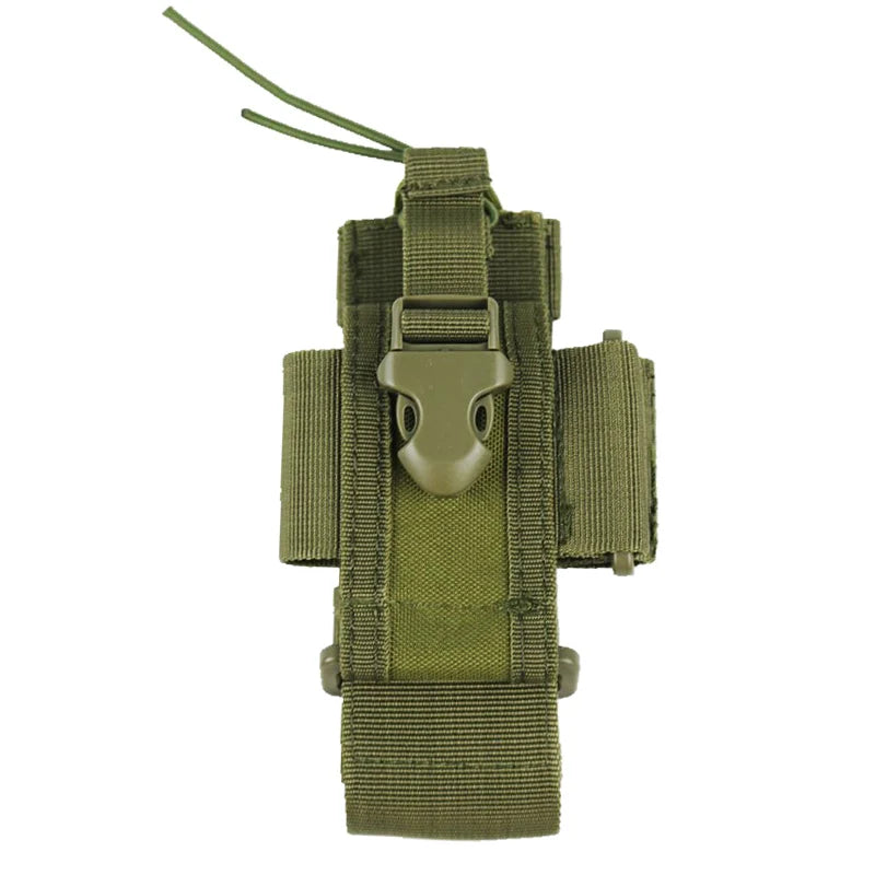 New Tactical Adjustable Walkie Talkie Holder Radio Pouch Hunting Interphone Hanging Bag Outdoor Nylon Molle Radio Pouch