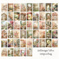 Mr. Paper 4 styles 100pcs/pack garden whisper series material book DIY handbook bottoming paper decoration