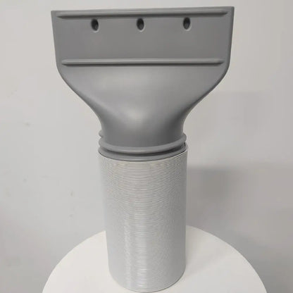 15CM Flat Mouth Joint Exhaust Duct Portable Mobile Air Conditioner Window Duct Pipe Hose Interface Connector Flat Nozzle